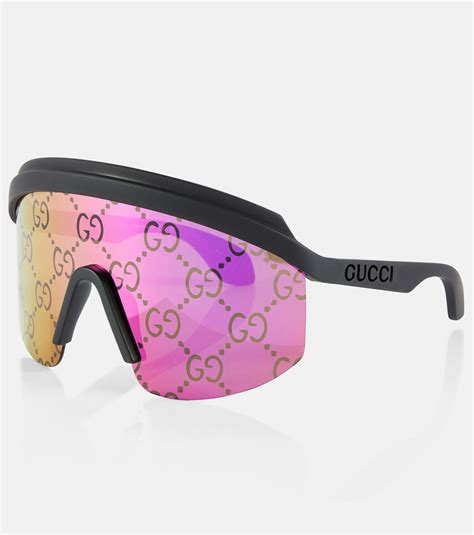authentic Gucci mask sunglasses